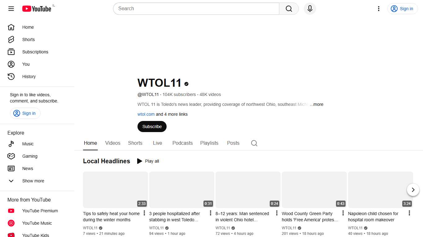 WTOL11 - YouTube